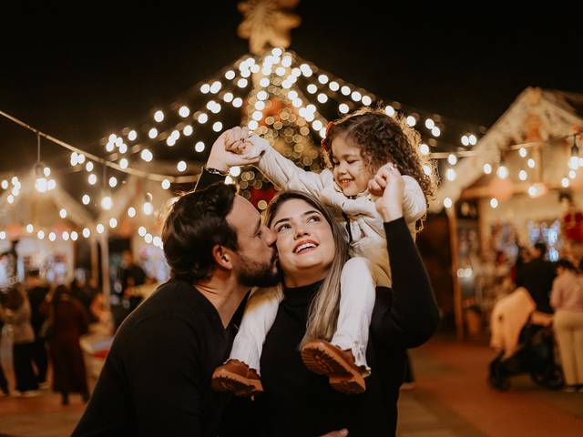 Família de Rebeca, George e Clarice