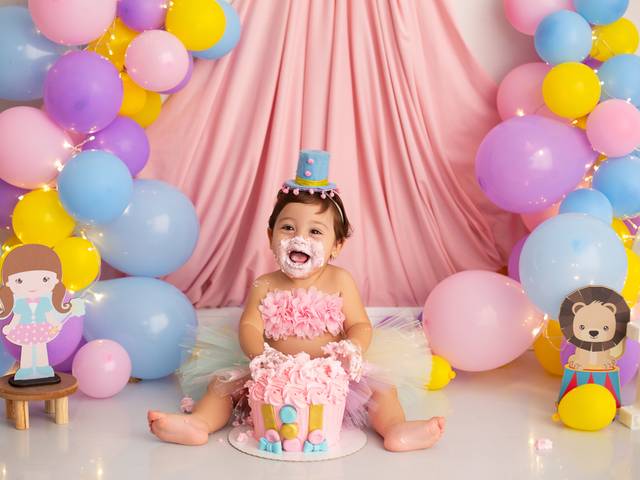 CRIANÇAS de Smash The Cake