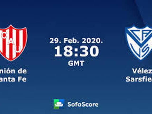 Jogos de Unión de Santa Fé 0 x 1 Vélez Sarsfield