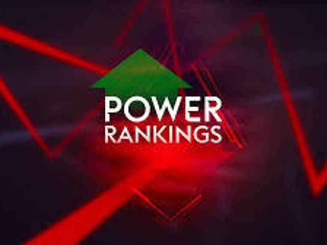 Rankings do Poder de Rankings do Poder: Trigésima Sétima Rodada
