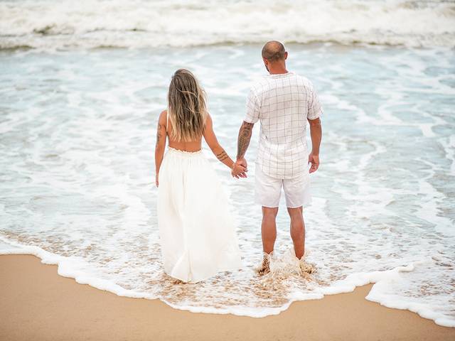 Ensaio Casal de Ensaio de Casal lindo em praia de Ipioca Alagoas
