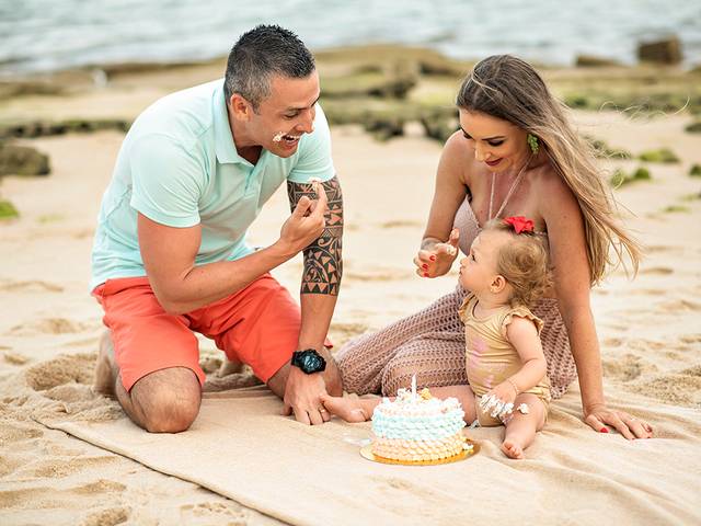 Ensaio em familia de Patrícia nas praias em Maceió