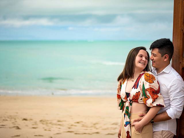 Ensaio Casal de Sabrina e seu esposo com fotografia em Maceió