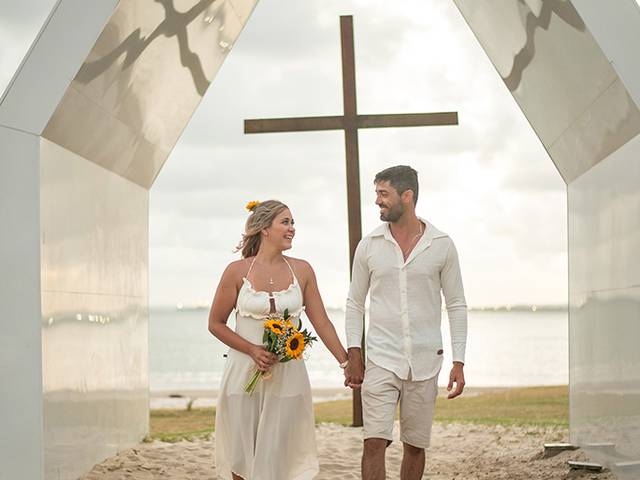 CASAMENTO de casamento de kananda em capelinha