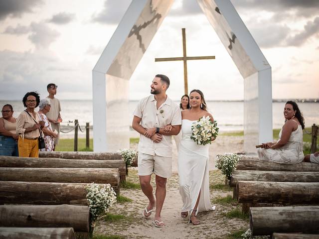 CASAMENTO de Cerimônia em Capelinha de Maceió