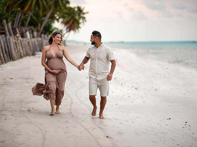Gestante de Fotografia nas praias de  Maragogi