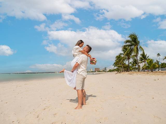 Ensaio Casal de Pré wedding em Capelinha de Maceió