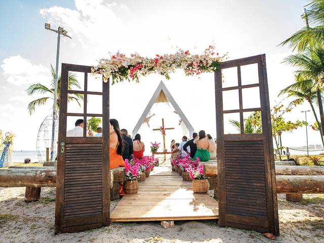 CASAMENTO de Cerimonia na Capelinha de Maceió