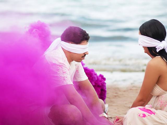 Ensaio Casal de Chá revelação em Maceió