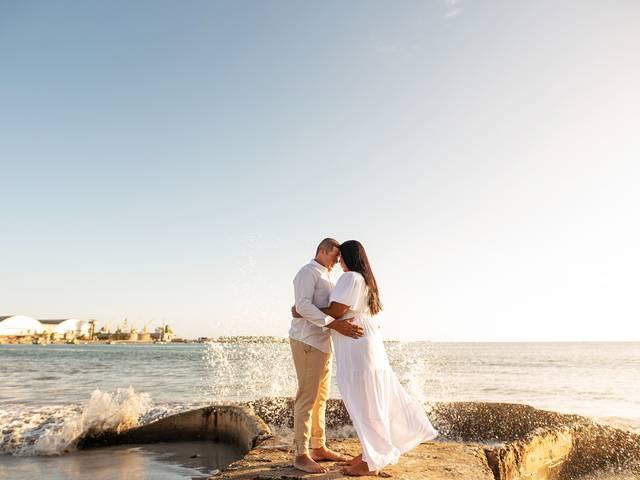 Ensaio Casal de Casal em Capelinha de Maceió