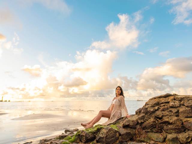 Gestante de Grávida e Maceió linda sessão de fotos com casal de Brasília