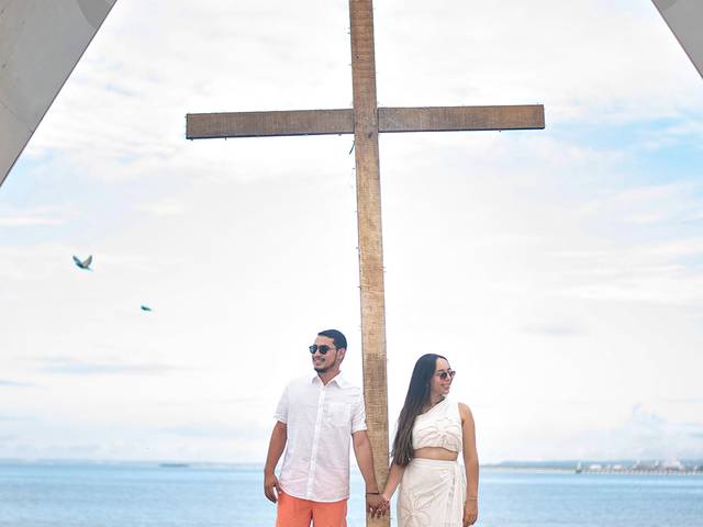 Ensaio Casal de Pedido de casamento em capelinha de Maceió