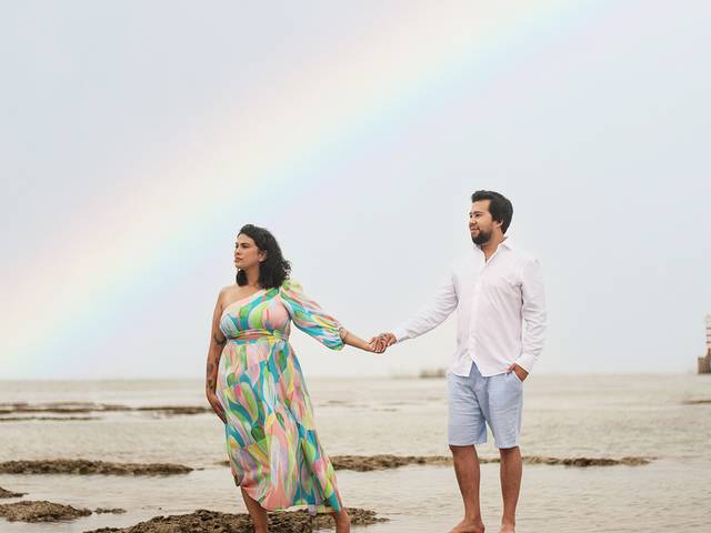 Ensaio Casal de Fotos em Praia de Ponta Verde