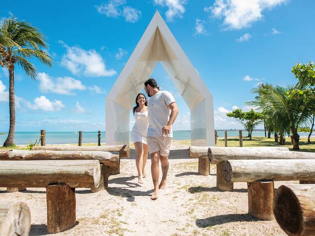 Ensaio Casal de Pedido de casamento capelinha de Jaraguá MAceió