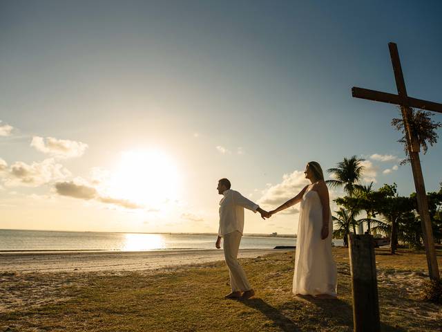 Ensaio Casal de Sessão de fotos em Maceió na capela