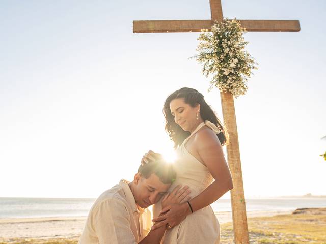 Gestante de Sessão de fotos em Capelinha de Maceió