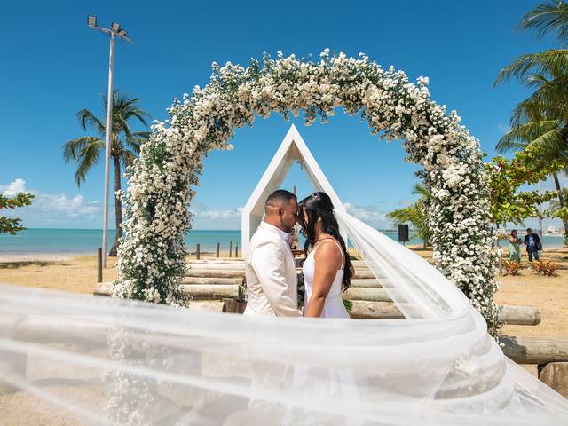 CASAMENTO de Cerimônia em capelinha de jaraguá Maceió