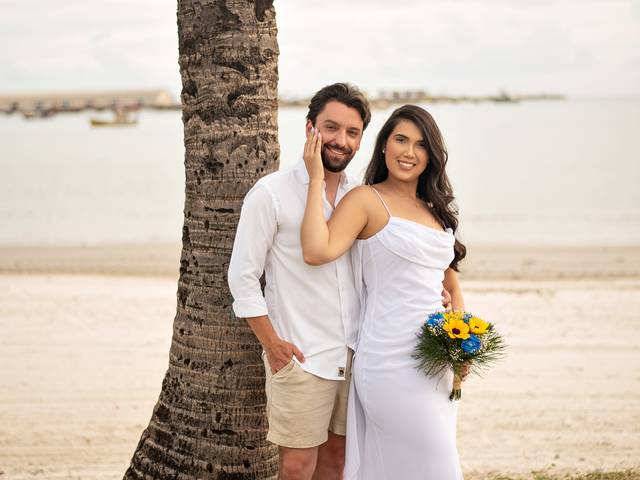 Ensaio Casal de Pré wedding em Maceió na capelinha de jaraguá 