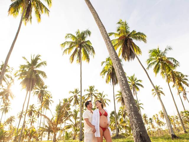 Gestante de Fotografia em Salinas Maceió com grávida 