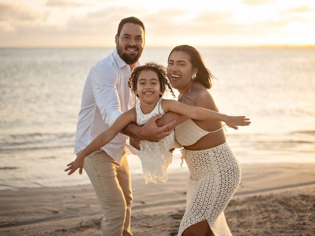 Ensaio em familia de Sessão de fotos com família em Maceió