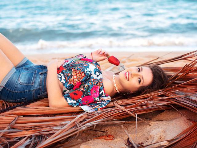 Ensaio Feminino de Giordana Ensaio fotográfico Praia Maceió - Alagoas (Gaúcha)