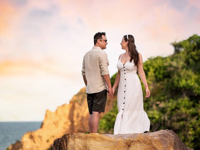 Ensaio Casal de Ensaio de casal Em Maceió- Praia do gunga
