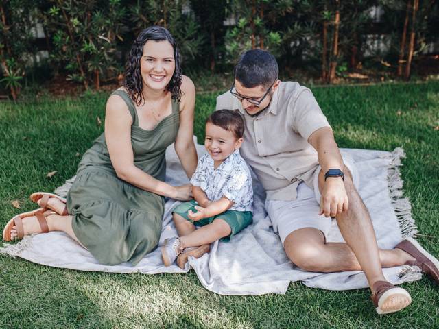 Ensaio em Família  de Ana Paula & Frederico + Raul 