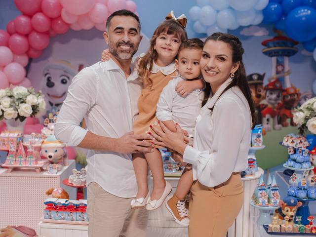 Aniversário Infantil de Isa e Mathias - 3 e 2 anos 