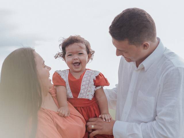 Ensaio em Família  de Talita e Jaber