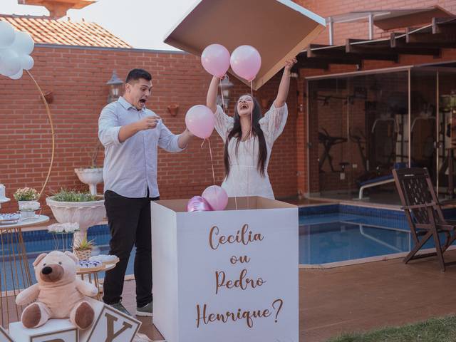 Chá Revelação de Evelyn e Matheus