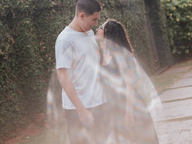 Ensaio Casal de Tati e Nicolas 