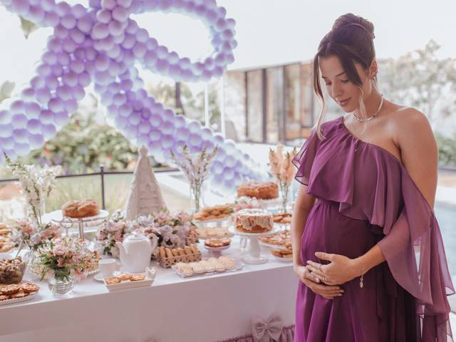 Chá de Bebê de Chá da Bela