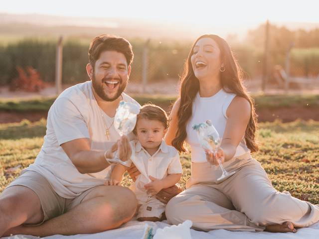 Ensaio Revelação  de Carol e Lucas