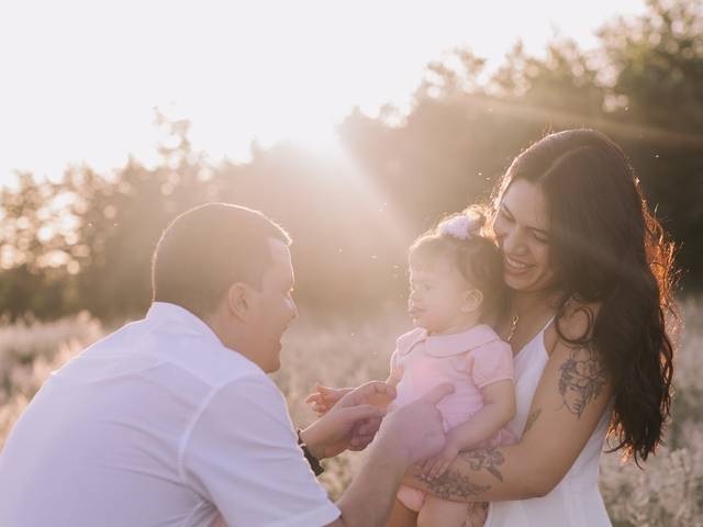 Ensaio em Família  de Raquel e Lucas 