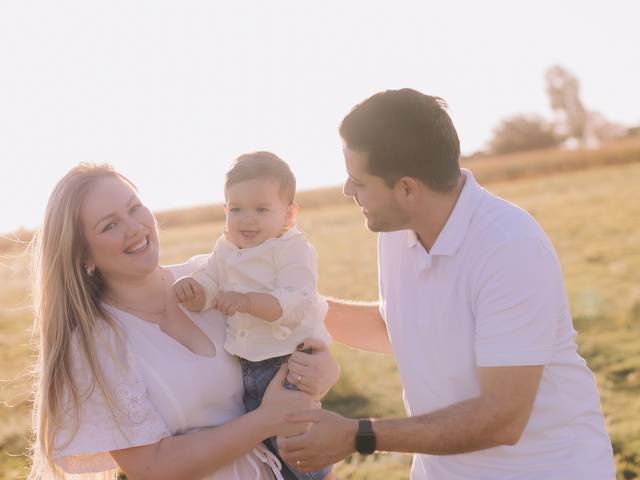 Ensaio em Família  de Lara e Rhuan