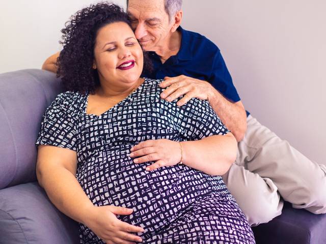 Fotografia de gestante de Ensaio espera do Samuel