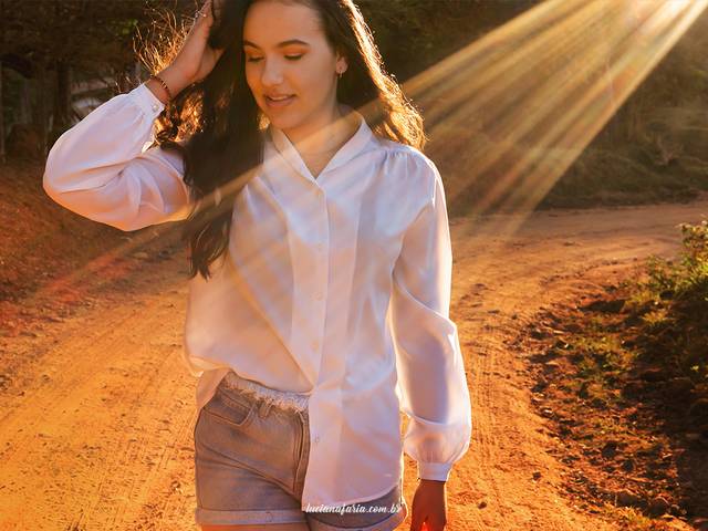 15 Anos de Ensaio de 15 Anos externo da Ana Clara