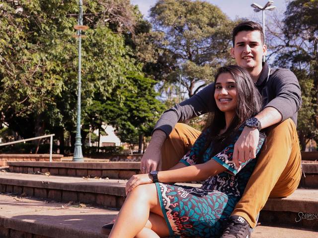 Casal de Agata & Luiz