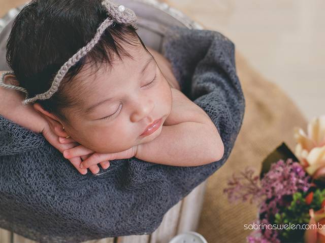 Newborn de Ensaio Newborn - Júlia 12 dias