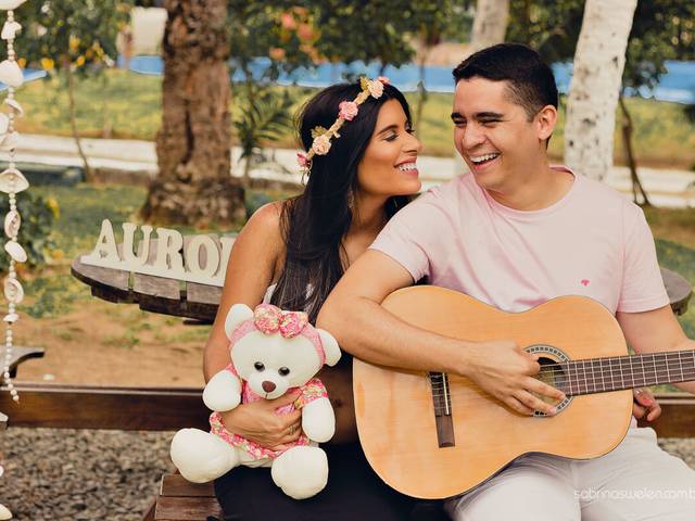 Gestantes  de Ensaio Gestante Paulo e Bárbara