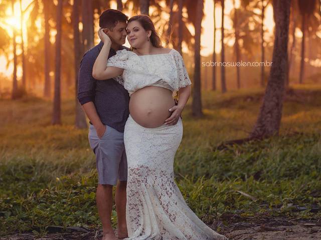 Gestantes  de Danilo e Luana