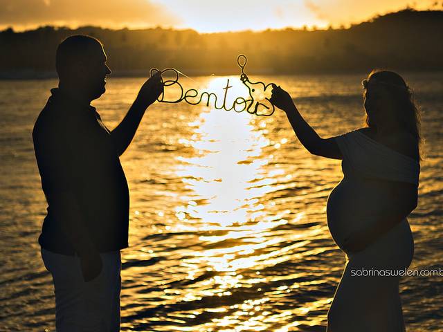 Gestantes  de Ensaio Gestante - A espera de Bento