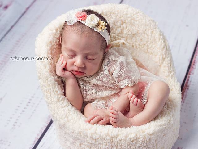 Newborn de Ensaio Newborn da Laurinha