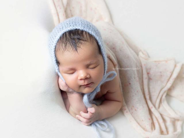 Newborn de Ensaio Newborn do Lucas 