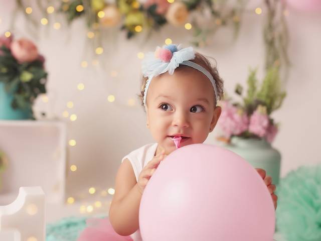 Cake Smash of Liz - Sessão Cake Smash 1 aninho