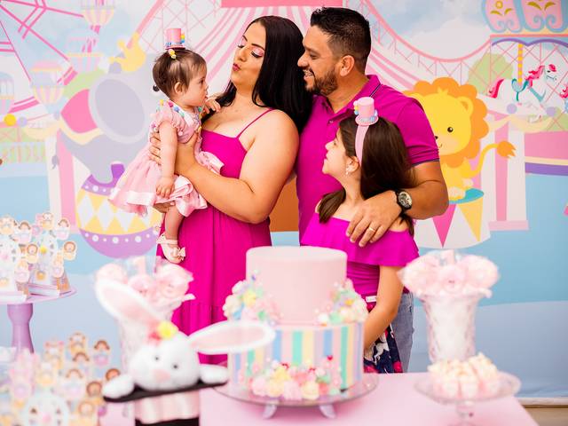 Aniversário Infantil de Manuela - 1 ano