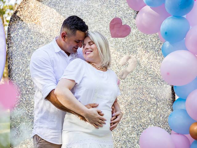 Chá de revelação de Marcia + Thiago