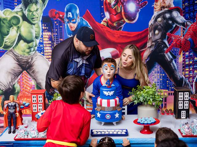 Aniversário Infantil de Vicente - 4 anos