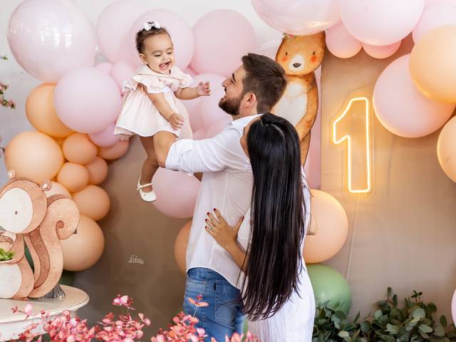 Aniversário Infantil de Alice - 1 ano