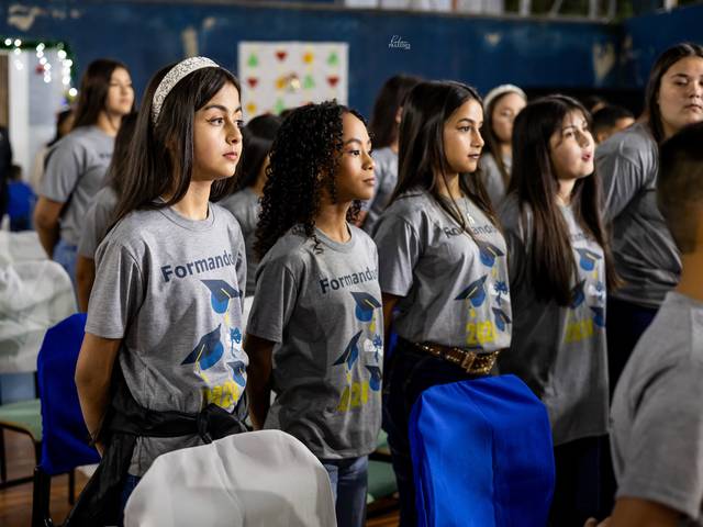 Formatura de EMEF Deise Machado Correa